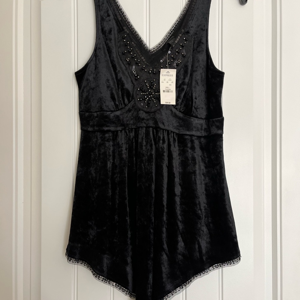 EUC velour top